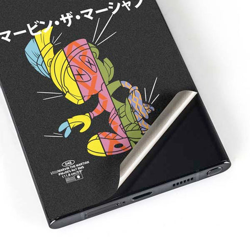 Looney Tunes Marvin the Martian Sliced Juxtapose Galaxy S25 Ultra Skin