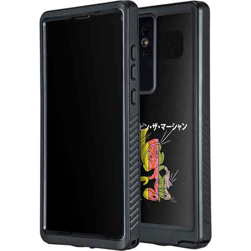 Looney Tunes Marvin the Martian Sliced Juxtapose Galaxy S24 Ultra Waterproof Case