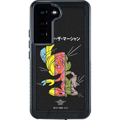 Looney Tunes Marvin the Martian Sliced Juxtapose Galaxy S24 Waterproof Case