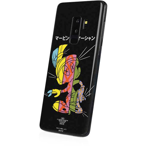 Looney Tunes Marvin the Martian Sliced Juxtapose Galaxy S9 Plus Skin