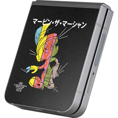 Looney Tunes Marvin the Martian Sliced Juxtapose Galaxy Z Flip6 Skin