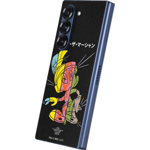 Looney Tunes Marvin the Martian Sliced Juxtapose Galaxy Z Fold6 Skin