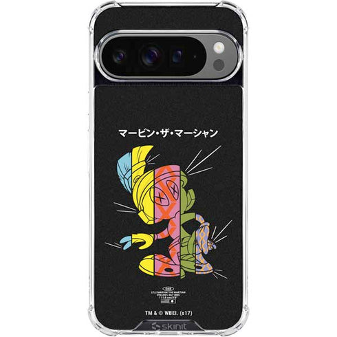 Looney Tunes Marvin the Martian Sliced Juxtapose Google Pixel 10 Pro XL Clear Case