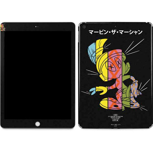 Looney Tunes Marvin the Martian Sliced Juxtapose Apple iPad Skin