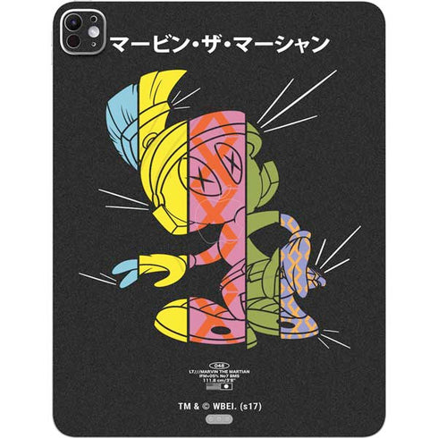 Looney Tunes Marvin the Martian Sliced Juxtapose iPad Pro 13in M4 (2024) Skin