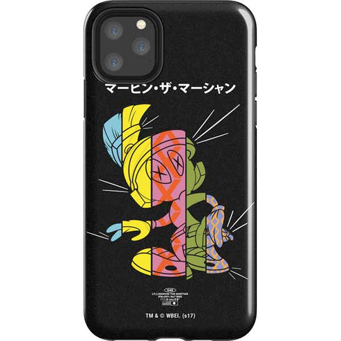 Looney Tunes Marvin the Martian Sliced Juxtapose iPhone Cases