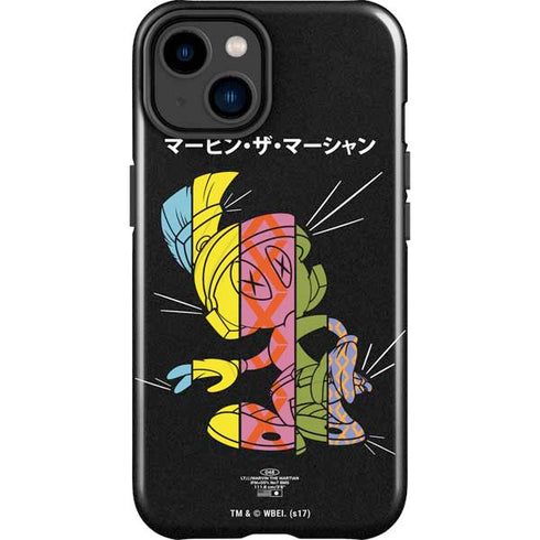 Looney Tunes Marvin the Martian Sliced Juxtapose iPhone 15 Impact Case