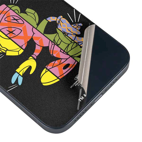 Looney Tunes Marvin the Martian Sliced Juxtapose iPhone 15 Skin