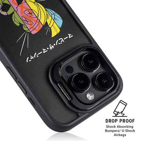 Looney Tunes Marvin the Martian Sliced Juxtapose iPhone 16 Pro Kickstand Case