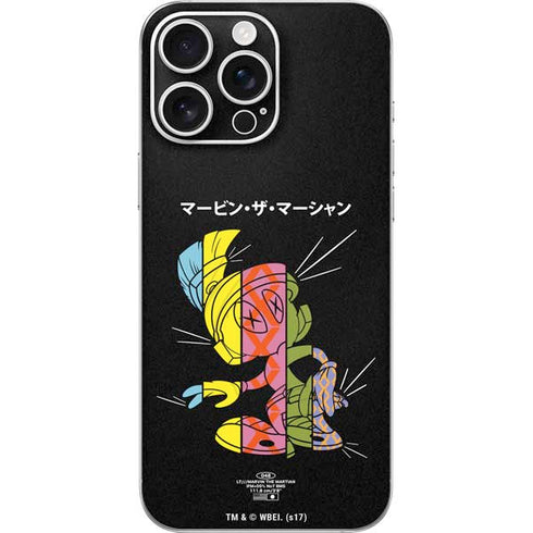 Looney Tunes Marvin the Martian Sliced Juxtapose iPhone 16 Pro Max Skin