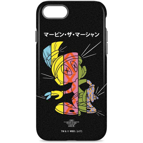 Looney Tunes Marvin the Martian Sliced Juxtapose iPhone Cases