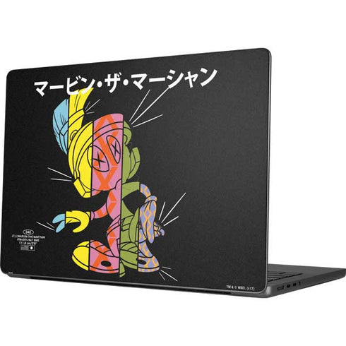 Looney Tunes Marvin the Martian Sliced Juxtapose Apple MacBook Pro 14-inch Skin