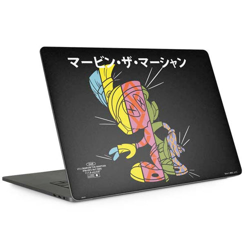 Looney Tunes Marvin the Martian Sliced Juxtapose MacBook Skins