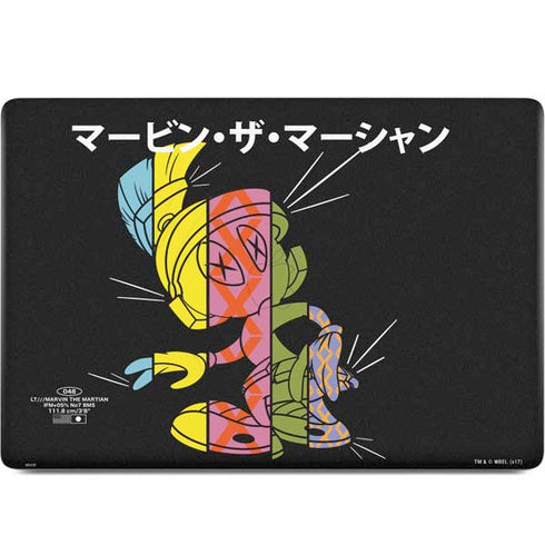 Looney Tunes Marvin the Martian Sliced Juxtapose MacBook Skins