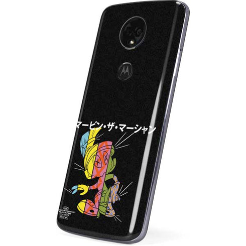 Looney Tunes Marvin the Martian Sliced Juxtapose Moto E5 Plus Skin