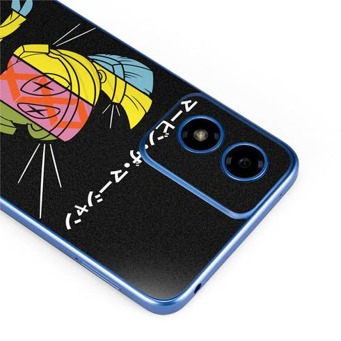 Looney Tunes Marvin the Martian Sliced Juxtapose Moto G Play 4G (2024) Skin