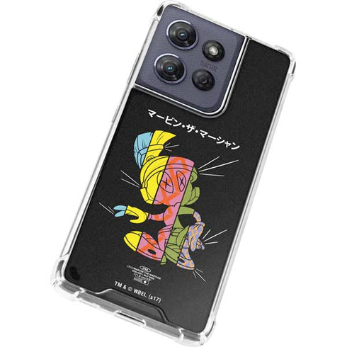 Looney Tunes Marvin the Martian Sliced Juxtapose Moto G Play 5G (2025) Clear Case