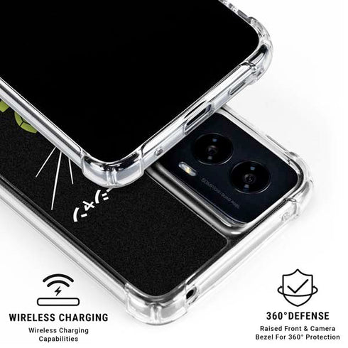 Looney Tunes Marvin the Martian Sliced Juxtapose Moto G Power 5G (2024) Clear Case