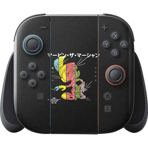 Looney Tunes Marvin the Martian Sliced Juxtapose Nintendo Switch 2 (2025) with Joy-Con Skin
