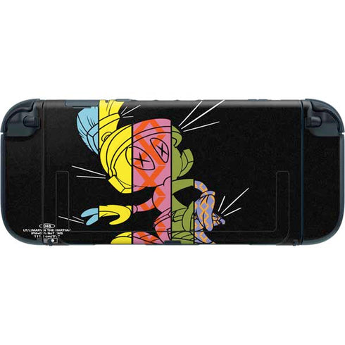Looney Tunes Marvin the Martian Sliced Juxtapose Nintendo Switch 2 (2025) with Joy-Con Skin