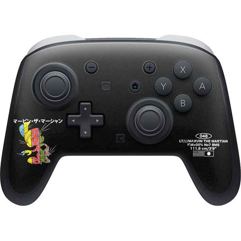 Looney Tunes Marvin the Martian Sliced Juxtapose Nintendo Switch 2 (2025) Pro Controller Skin