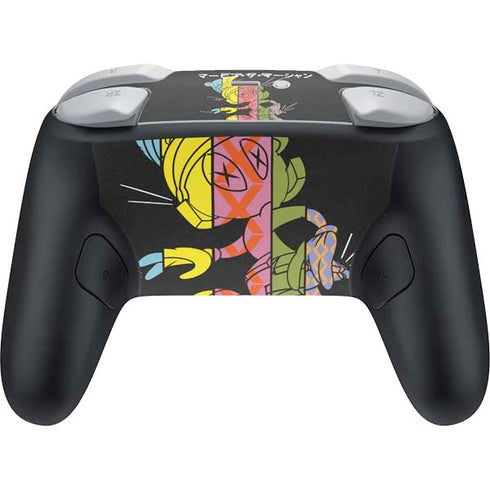 Looney Tunes Marvin the Martian Sliced Juxtapose Nintendo Switch 2 (2025) Pro Controller Skin