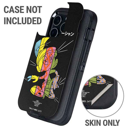 Looney Tunes Marvin the Martian Sliced Juxtapose Otterbox Defender iPhone Skin