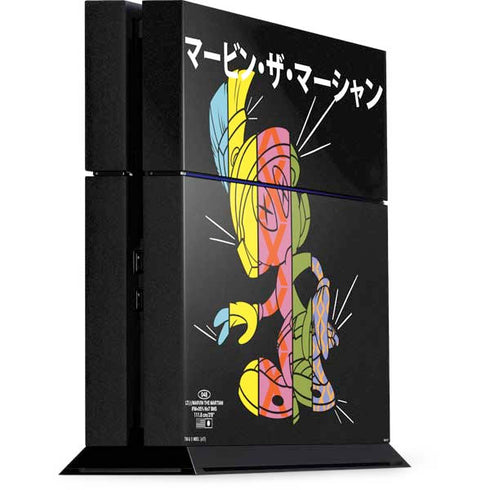 Looney Tunes Marvin the Martian Sliced Juxtapose PS4 Console Skin