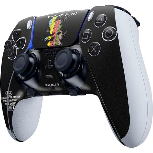 Looney Tunes Marvin the Martian Sliced Juxtapose PS5 DualSense Edge Pro Controller Skin