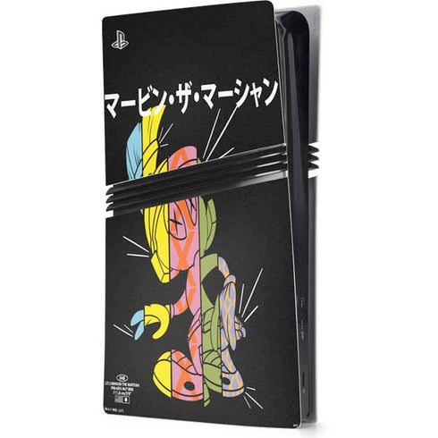Looney Tunes Marvin the Martian Sliced Juxtapose PlayStation PS5 Skins