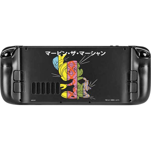 Looney Tunes Marvin the Martian Sliced Juxtapose Steam Deck Handheld Gaming Computer Skin