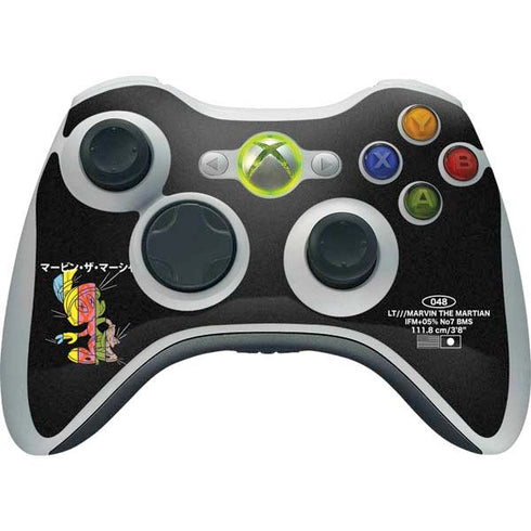 Looney Tunes Marvin the Martian Sliced Juxtapose Xbox 360 Wireless Controller Skin