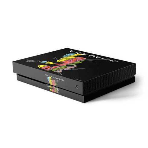 Looney Tunes Marvin the Martian Sliced Juxtapose Xbox One X Console Skin