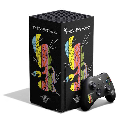 Looney Tunes Marvin the Martian Sliced Juxtapose XBox Series X Digital Edition Bundle Skin