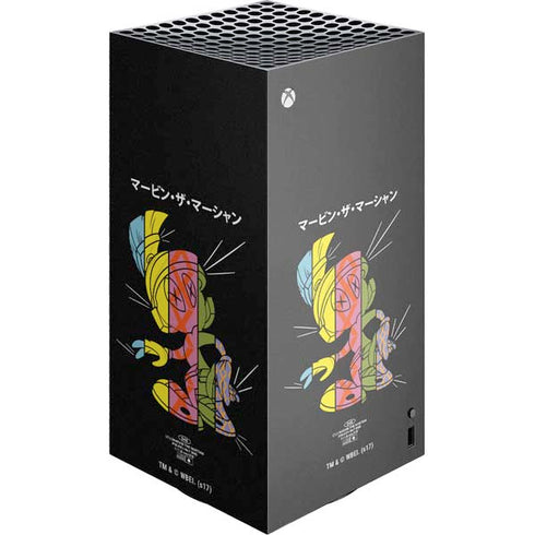 Looney Tunes Marvin the Martian Sliced Juxtapose XBox Series X Digital Edition Console Skin