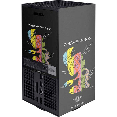 Looney Tunes Marvin the Martian Sliced Juxtapose XBox Series X Digital Edition Console Skin