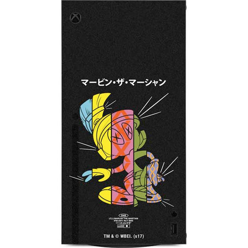 Looney Tunes Marvin the Martian Sliced Juxtapose XBox Series X Digital Edition Console Skin