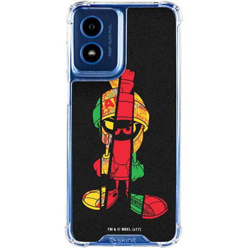 Looney Tunes Marvin the Martian Sliced Moto G Play 4G (2024) Clear Case