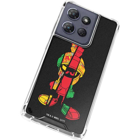 Looney Tunes Marvin the Martian Sliced Moto G Play 5G (2025) Clear Case