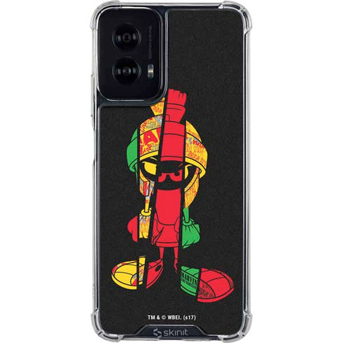 Looney Tunes Marvin the Martian Sliced Moto G Power 5G (2024) Clear Case