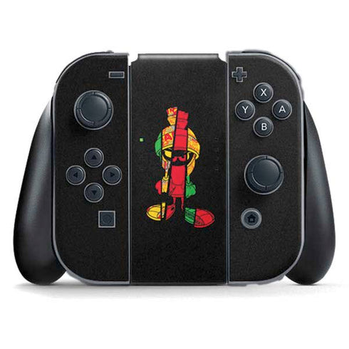 Looney Tunes Marvin the Martian Sliced Nintendo Switch (2017-2021) Joy-Con Controller Skin