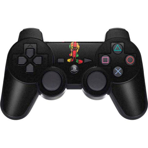 Looney Tunes Marvin the Martian Sliced PS3 Dual Shock wireless controller Skin