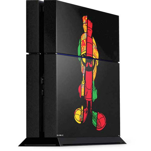 Looney Tunes Marvin the Martian Sliced PlayStation PS4 Skins