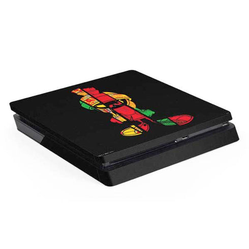 Looney Tunes Marvin the Martian Sliced PS4 Slim Skin