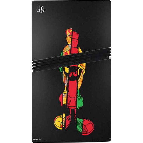 Looney Tunes Marvin the Martian Sliced PS5 Pro Disk Bundle Skin