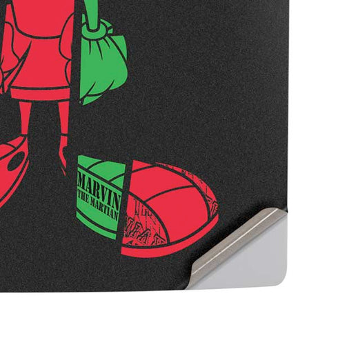Looney Tunes Marvin the Martian Sliced PS5 Pro Disk Console Skin