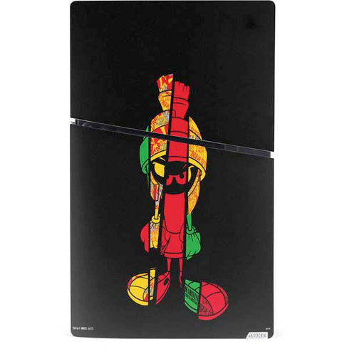 Looney Tunes Marvin the Martian Sliced PS5 Slim Digital Edition Console Skin