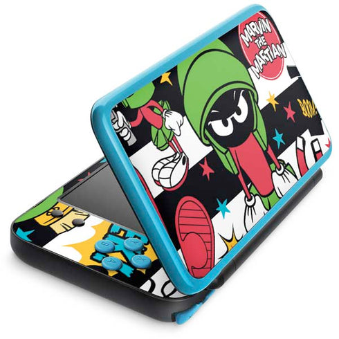 Looney Tunes Marvin the Martian Striped Patches Nintendo Skins