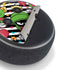 Looney Tunes Marvin the Martian Striped Patches Amazon Echo Dot Skin