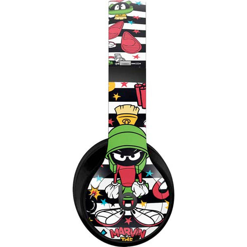 Looney Tunes Marvin the Martian Striped Patches Beats Studio Pro Wireless Headphones Skin